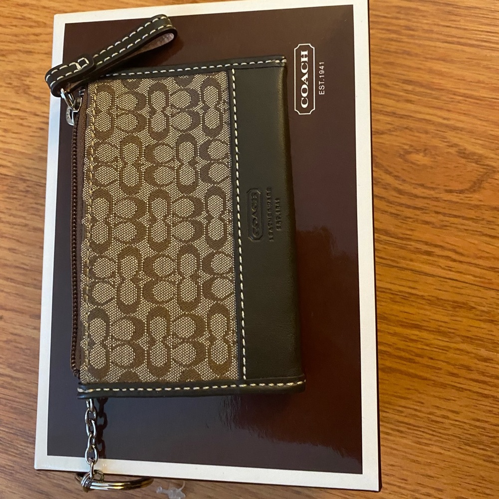 Coach card holder